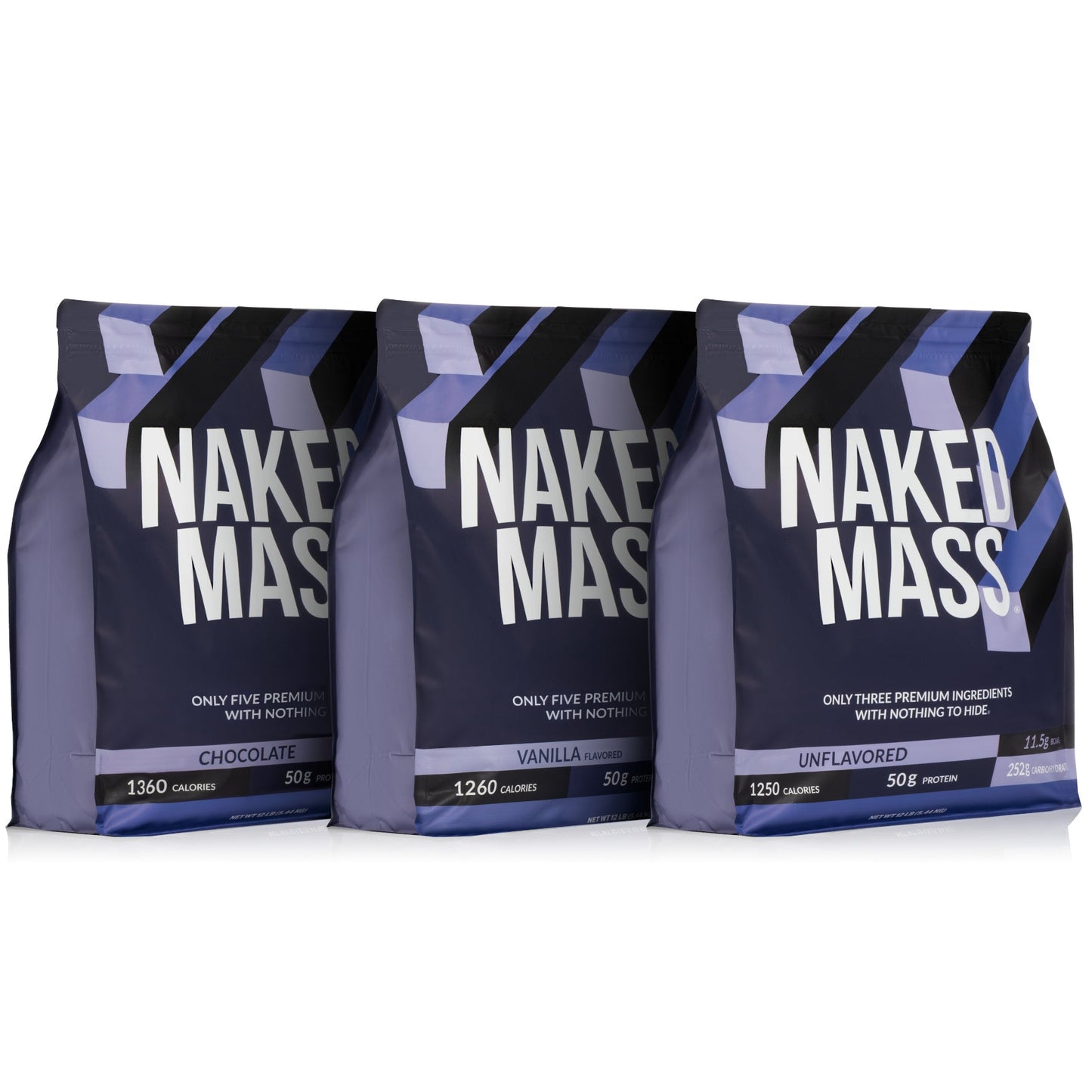 Chocolate Mass Gainer Protein Supplement - Chocolate 12LB with an Easy-Mix High-Calorie Formula